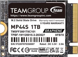 Teamgroup 1TB M.2 NVMe SSD MP44S 2230 5000/3500 MB/s