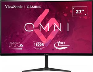 ViewSonic Monitor VX2718-2KPC-mhd, 27" 2560x1440, VA, 165hz-1ms, HDMI, Speakers