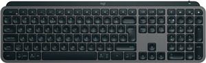 LOGITECH MX Keys S - GRAPHITE - UK - BT - INTNL-973 - PLUS PALMREST