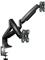 ONKRON Dual Monitor Desk Mount Stand for 13 to 32-Inch LCD LED Monitors up to 9 kg, Black