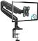 ONKRON Monitor Desk Mount for 13 to 32-Inch LED LCD Flat Monitors up to 9 kg, Black