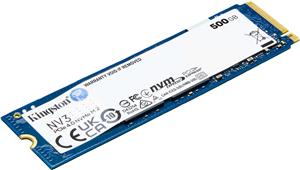 Kingston SSD 500GB NV3 M.2 2280 PCIe 4.0 NVMe SSD , SNV3S/500G