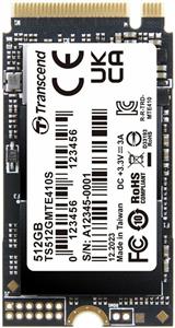 Transcend 512GB, M.2 2242,PCIe Gen4x4, NVMe, 3D TLC, TS512GMTE410S