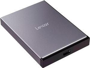 Lexar® External Portable SSD 500GB, up to 550MB/s Read and 450MB/s Write, LSL210X500G-RNNNG