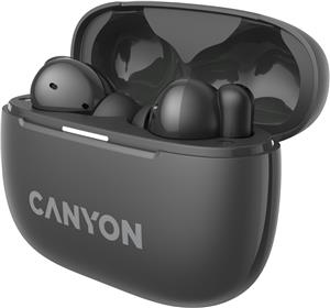 CANYON headset OnGo TWS-10 ANC+ENC Grey