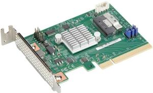 Supermicro AOC-SLG4-2E4T Dual-Port Gen-4 Internal NVMe Host Bus Adapter