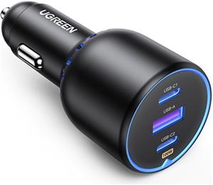 Ugreen 130W 3-Port Car Charger