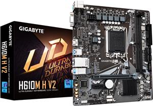 GIGABYTE H610M H V2, DDR5, SATA3, HDMI, USB3.2Gen1, LGA1700 mATX