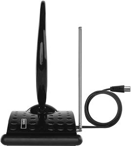 Antena EMOS CITY RING-C550, FM/DAB/DVB-T/T2, 0-25km, sobna, aktivna, filter LTE/4G/5G