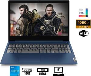 Lenovo FLEX-5-16IRU8 i7-1355U 16" WUXGA Touch IPS 16GB SSD512 BT BLKB FPR x360 Win11 Abyss Blue (REPACK) 2Y