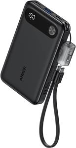 ANKER POWER BANK 10K, 22.5W: CRNA-PRIJENOSNI PUNJAČ