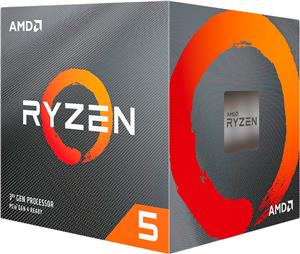 AMD CPU Desktop Ryzen 5 6C/12T 3600 (4.2GHz,36MB,65W,AM4) with Wraith Spire Cooler, box