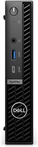 Dell OptiPlex 7020 MFF, Intel Core i5-14500T vPro (24MB, 14C/20T, 4.8GHz, 35W), 8GB (1x8GB) DDR5, M.2 512GB PCIe, Intel Graphics, WiFi, BT, Speaker, DP, HDMI USB-C, 5xUSB-A, Mouse/Kb, Ubuntu, 3Y PS NB