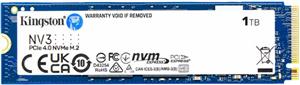 Kingston SSD 1TB NV3 M.2 2280 PCIe 4.0 NVMe SSD , SNV3S/1000G