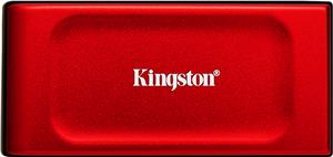 Kingston SSD 1TB XS1000 Red External USB 3.2 Gen 2 Portable Solid State Drive, SXS1000R/1000G