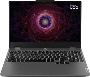 Lenovo LOQ AMD Ryzen™ 7 7435HS Laptop 39.6 cm (15.6") Full HD 16 GB DDR5-SDRAM 1 TB SSD NVIDIA GeForce RTX 4060 Wi-Fi 6 (802.11ax) NoOS Grey