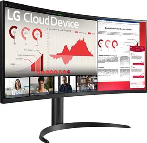 LG 34" 34CR651W-BP WQHD Curved Intel Pentium 8GB 256GB SSD