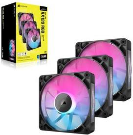 CORSAIR iCUE Link RX120 RGB Triple Starter Kit - case fan