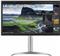 68,47cm/27" (3840x2160) LG UltraFine 27UQ850V-W 16:9 4K IPS 5ms 60Hz HDR400 HDMI DP USB-C Speaker Pivot Silver