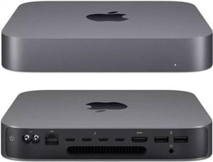 Refurbished Apple Mac mini (2018) i3-8100B 8GB 128GB macOS, Space Gray