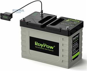 RoyPow LiFePo4, Baterija-S1250, 12V, 50Ah, težina 6,7 kg, IP65