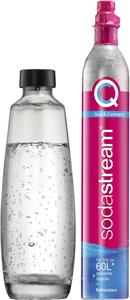 SodaStream dodatna oprema: Staklena boca DUO 1-Pack + rezervni CO2 cilindar