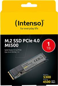 M.2 1TB Intenso MI500 NVMe PCIe 4.0 x 4