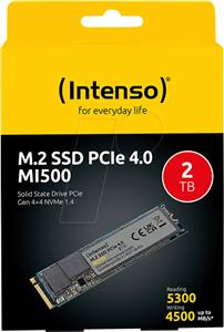 M.2 2TB Intenso MI500 NVMe PCIe 4.0 x 4