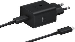 Samsung 45W Power Adapter EP-T4511 sa brzim punjenjem i podatkovnim kabelom, crni