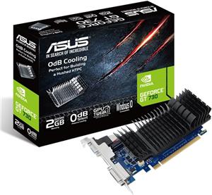 ASUS GT 710 2GB GDDR5 EVO LP heatsink