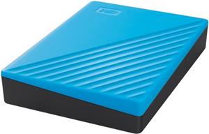 WD My Passport 6TB portable HDD Blue