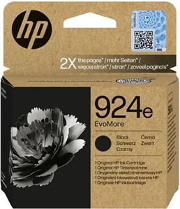 HP 924e EvoMore Black Org Ink Cartridge