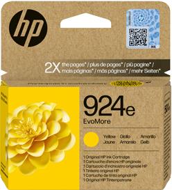 HP 924e EvoMore Yellow Org Ink Cartridge