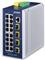 PLANET Industrial L3 16-Port 1000T 4Port 1000X SFP