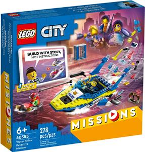 LEGO City Detektivmissionen der Wasserpolizei 60355