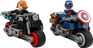 LEGO S.H. Marvel Black Widows Captain Americas Motorräder