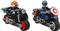 LEGO S.H. Marvel Black Widows Captain Americas Motorräder