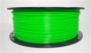 PLA filament 1.75 mm, 1 kg, transparent green