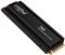 Crucial T500 4TB PCIe Gen4 NVMe M.2 SSD with heatsink; CT4000T500SSD5