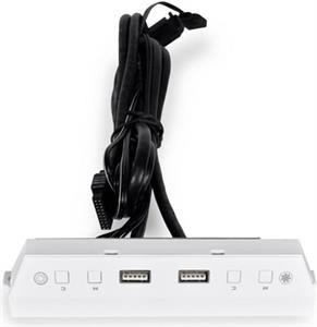 I/O kit for Lian Li Lancool 216, 2x USB-A 3.0, White