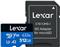 Micro SDXC card Lexar High-Performance 633x, 512GB, 100MB/s, U3, V30, A2, UHS-I, w/ adapter