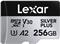 Micro SDXC card Lexar Professional SILVER Plus, 256GB, 205MB