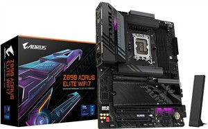 GIGABYTE Z890 AORUS ELITE WIFI7, DDR5, SATA3, USB4, DP, 2.5GbE, WIFI 7, LGA1851 ATX