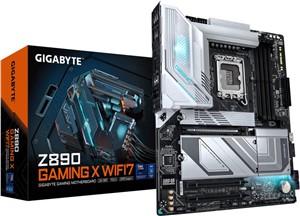 GIGABYTE Z890 GAMING X WIFI7, DDR5, SATA3, USB4, DP, 2.5GbE, WIFI 7, LGA1851 ATX