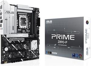 ASUS Prime Z890-P, DDR5, PCIe 5.0, USB 3.2, SATA3, DisplayPort, 2.5GbE LAN, LGA1851, ATX