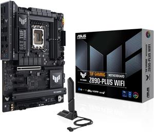 ASUS TUF Gaming Z890-Plus WiFi, DDR5, PCIe 5.0, Thunderbolt 4, SATA3, USB3.2, DP, 2.5GbE LAN, WiFi 7, LGA1851, ATX