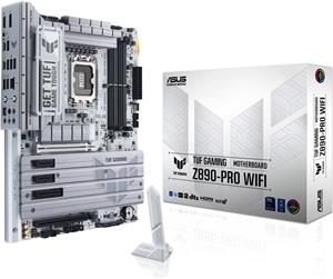 ASUS TUF Gaming Z890-Pro WiFi, DDR5, PCIe 5.0, Thunderbolt 4, SATA3, USB3.2, DP, 2.5GbE LAN, WiFi 7, LGA1851, ATX