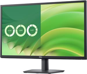 Monitor DELL E-series E2725H 27", 1920x1080, FHD, 75Hz, VA Antiglare, 16:9, 3000:1, 300 cd/m2, 8ms/5ms, 178/178, DP, VGA, Tilt, 3Y