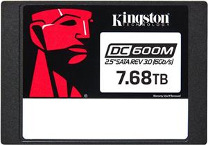 Kingston 7680G DC600M (Mixed-Use) 2.5'' Enterprise SATA SSD, SEDC600M/7680G