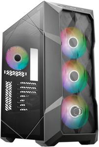 Case Cooler Master TD500 MAX, ATX, Midi-Tower, ARGB, Tempered glass, AIO, PSui 850W Gold, Gray